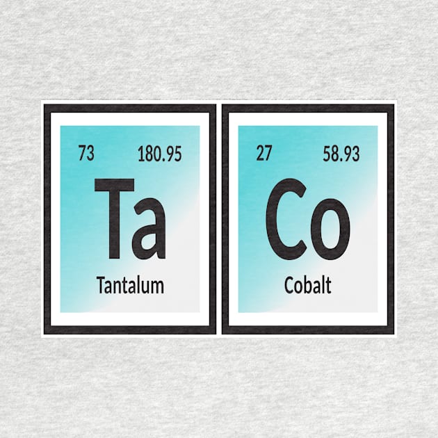 Taco | Periodic Table of Elements by Maozva-DSGN